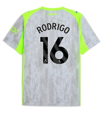 Manchester City Rodri Hernandez #16 Tredjetrøje 2025-26 Kortærmet
